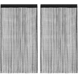  Končane Zavjese 2 kom 100x250 cm Crne | shoptok.hr