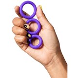 ROMP Remix Trio - set prstenova za penis - 3 kom (ljubičasti) | shoptok.hr