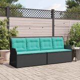  Vrtna klupa Crna poliratan | shoptok.hr