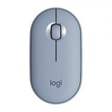 Logitech Pebble M350 Wireless Mouse - Blue Grey Cene