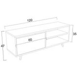 Hanah home tv polica maku ephesus marble