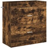 vidaXL Kopalniški kabinet pod umivalnikom Dimljen hrast, (5000245081) | Shoptok.si