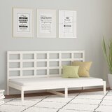vidaXL Dnevna postelja bela 80x200 cm trdna borovina Cene