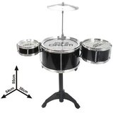 Magic Toys Jazz Drum 4-dijelni crni set igračaka sa bubnjevima | shoptok.hr