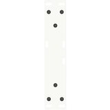  Noge jedilne mize V-oblika 2 kosa Bela 40x(30-31,3) cm Jeklo | Shoptok.si