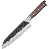IZMAEL Damaskasti kuhinjski nož TE-37522 - Santoku / Smeđa Cijene