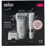 Braun Silk-épil 7 7-441 40 tweezers Silver, White | shoptok.hr