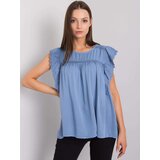 Yups Blue blouse awd0467. R13 Cene