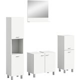 MID.YOU Kopalnica Boston, Bela, 4-Delna | Shoptok.si