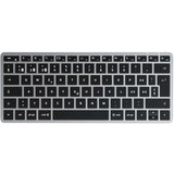Satechi Kompaktna tanka španska Bluetooth osvetljena tipkovnica X1 brez numerične tipkovnice, Siva, (5000284029) | Shoptok.si