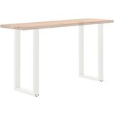  Noge za barsko mizo v obliki črke U, 2 kosa, bele barve, 50 x (90-91) cm, jeklo | Shoptok.si