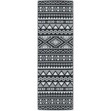 vidaXL Vanjski tepih crni 80 x 250 cm PP | shoptok.hr