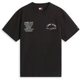 Tommy Jeans Majica 'BOROUGHS' crna / bijela Cijene