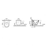 Vitra konzolna šolja vitra integra compact 50cm rimex (7040B003-0075) | Eponuda.com