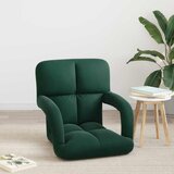  podni naslonjač Tamnozelena Baršun | shoptok.hr