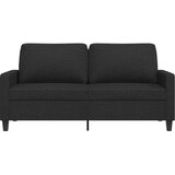  Dvosjed od tkanine crni 140 cm | shoptok.hr