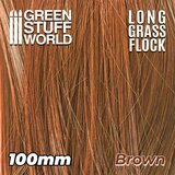Green Stuff World Long Grass Flock 100mm Brown | Duga trava 100mm braon | Eponuda.com