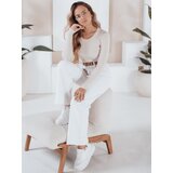 DStreet Damski sweter prążkowany NOLVIE ecru | ePonuda.com