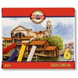  Uljane krede GIOCONDA - 6-delni set (Uljane krede KOH-I-NOOR) Cene