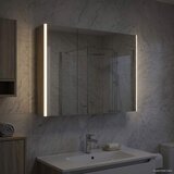  Kupaonski ormar s ogledalom Siva Sonoma 103,5 x 15,5 x 70 cm | shoptok.hr