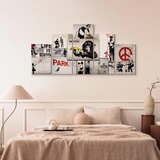  Slika - Street Crimes: Banksy Art 225x112.5 Na talijanskom platnu | shoptok.hr
