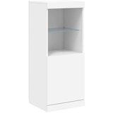  Komoda s LED svjetlima bijela 162 x 37 x 100 cm | shoptok.hr