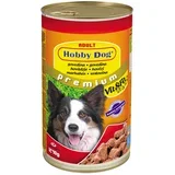 Hrana za pse, Mokra Govedina, 1240 g, Hobby