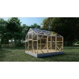  Drveni plastenik CASA M 2.6m x 3m, polykarbonat 4mm | shoptok.hr