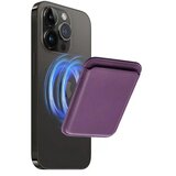 Kožni Mag Wallet magnetni novčanik tamnoljubičaste boje | shoptok.hr