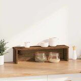  Kuhinjski stalak za slaganje crni 60x15x16 cm konstruirano drvo | shoptok.hr