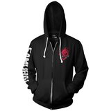 Jinx CYBERPUNK 2077 BIGGEST FAN ZIP-UP HOODIE ČRN 2XL Cene