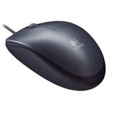 Logitech M90 corded optical Mouse grey USB - EWR2 Cene