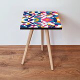 Hanah home klub sto Shp215, 35x42x35 cm, Šareni | ePonuda.com