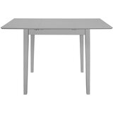  Produživi blagovaonski stol sivi (80 - 120) x 80 x 74 cm MDF | shoptok.hr