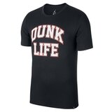 Nike Majice s kratkimi rokavi Air Jordan Rise Basketball Verbiage Črna | Shoptok.si