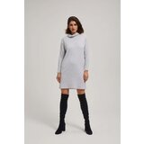 Marisse Gray Turtleneck Dress | shoptok.hr