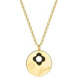 Ogrlica FL-21276 - Zlatna KP21276 | shoptok.hr