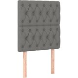 Maison Chic Posteljno vzglavje - Vzglavna omarica 2 kosa temno sivo 80x7x78/88 cm blago, (22078323) | Shoptok.si
