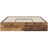  Otomanski krevet s pohranom Staro drvo 193 x 120 x 25 cm | shoptok.hr