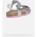 Geox Silver Girls Sandals Chalki - Girls | Shoptok.si