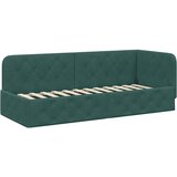 Kutni okvir kreveta Tamnozelena 80 x 200 cm Baršun | Eponuda.com