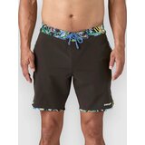 Patagonia Hydropeak Side Shore - 18 In. Boardshorts undersea / black Cene