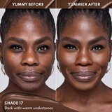 Danessa Myricks Beauty Yummy Skin Lift & Flex Concealer tekući korektor s mat efektom nijansa 17 - Dark with Warm Undertones 8.4 ml | shoptok.hr