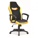 Gaming stolica CAMARO - crna/žuta