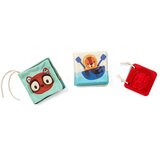 Lilliputiens® komplet 3 senzoričnih knjižic – lev Jack | Shoptok.si