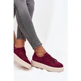 VINCEZA Suede Women's Sneakers On Platform | shoptok.hr
