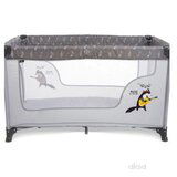 Bbo Prenosivi krevetac za bebe 1 nivo Dream&Play Grey | ePonuda.com