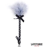 LATETOBED BDSM Line Feather Tickler with Bowknot 25cm Cene