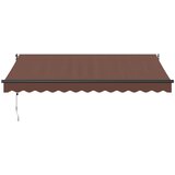 Tenda na automatsko uvlačenje smeđa 350 x 250 cm | shoptok.hr