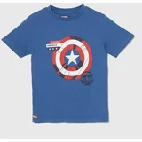 Zippy Otroška bombažna kratka majica x Marvel